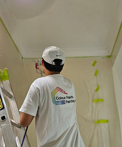 Interior painting in a Sydney home
