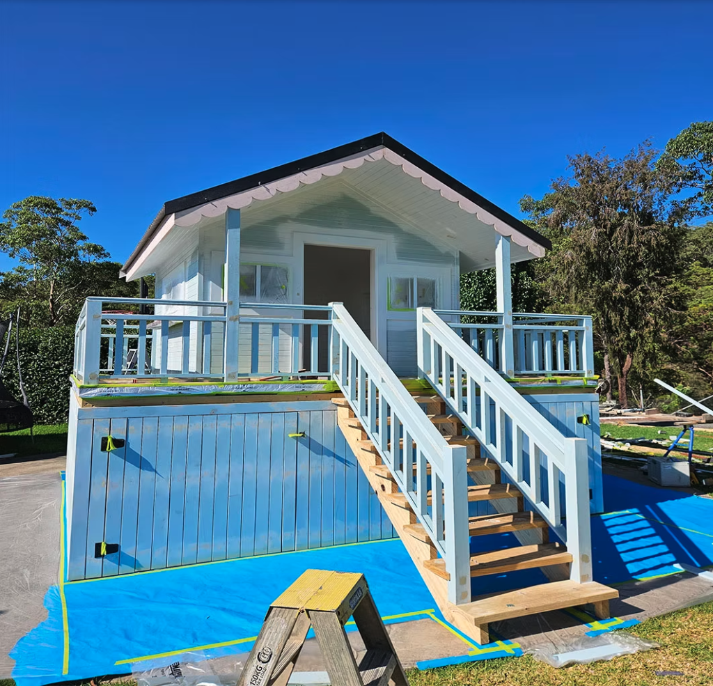 Painting project in Yarramundi – before
